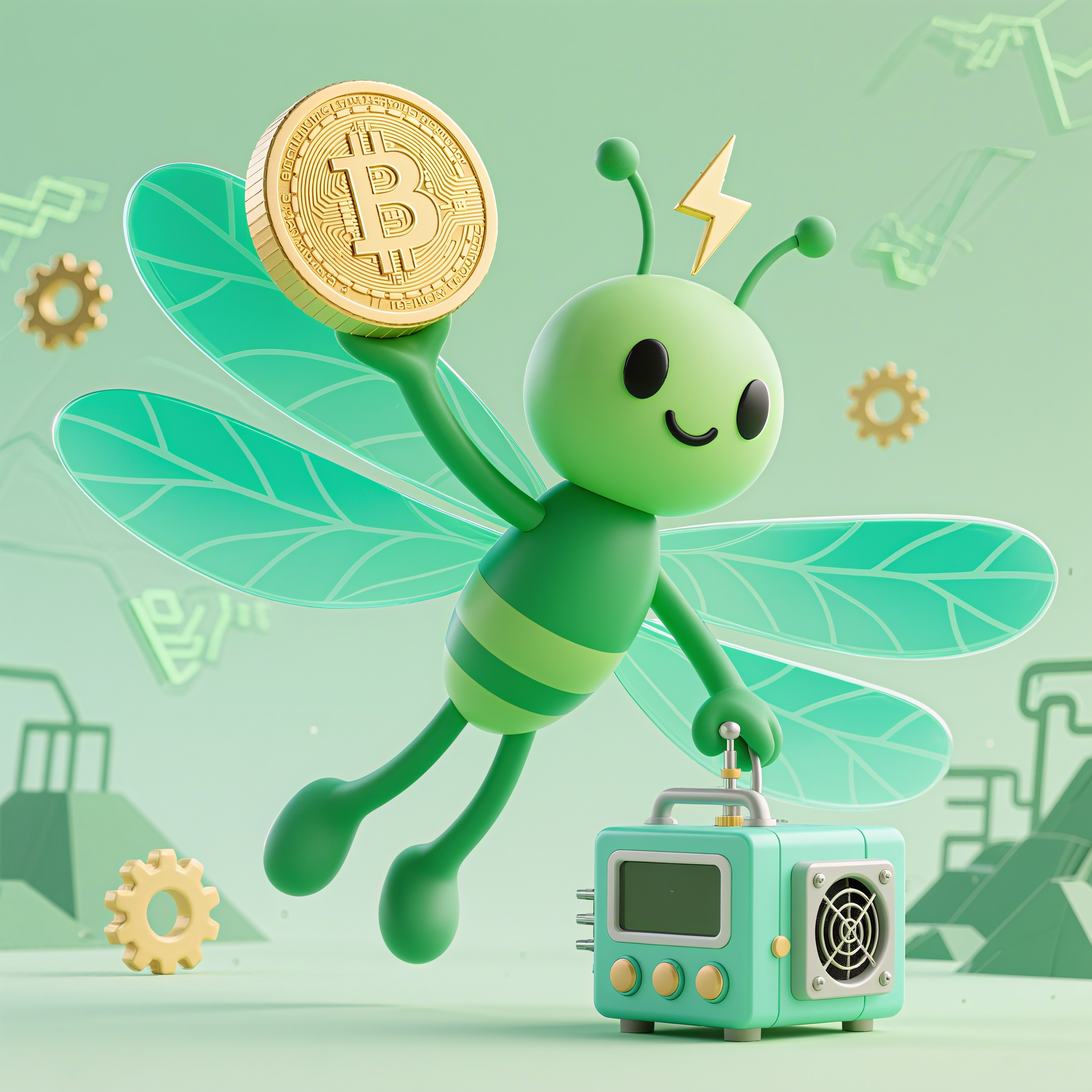 蜻蜓一站式挖矿LOGO